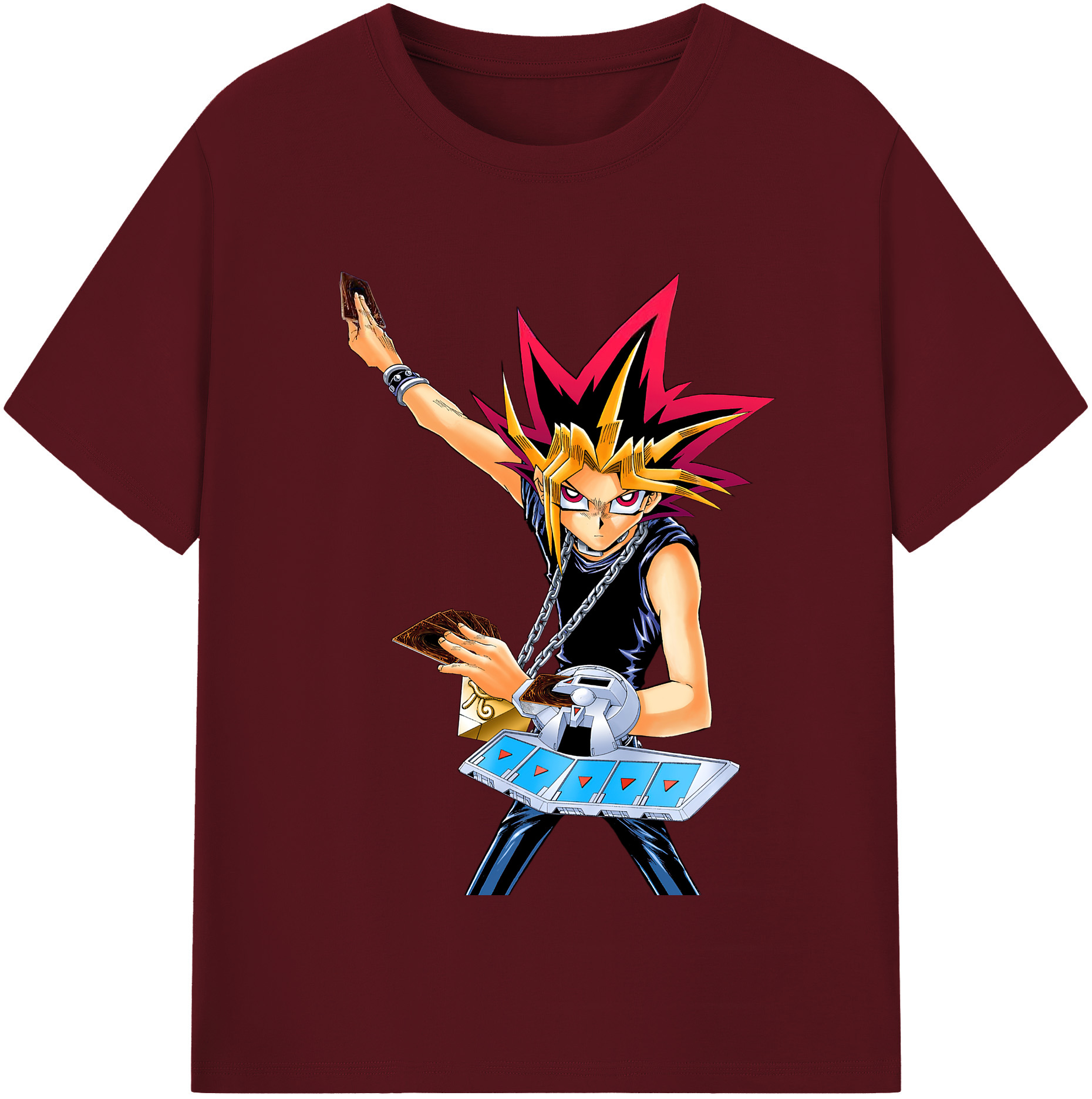 （画像用） 遊☆戯☆王 Yu-Gi-Oh! 綿100％半袖Tシャツ（フロントプリント）